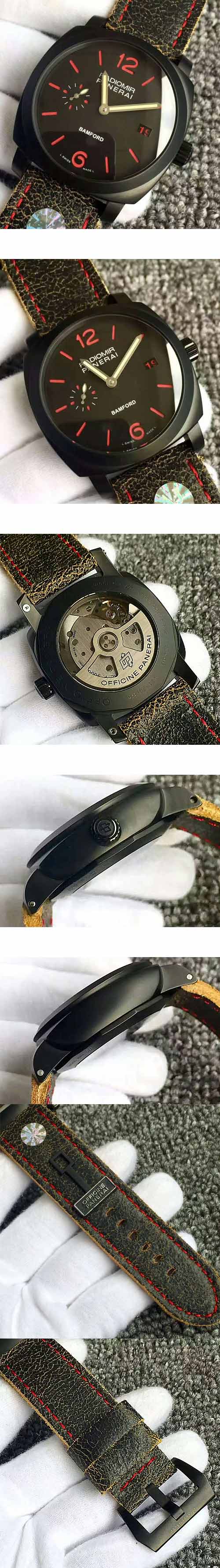 安心注文 PANERAI パネライ オートマティック(自動巻き)コピー時計 Asian7750搭載 28800振動 スモールセコンド